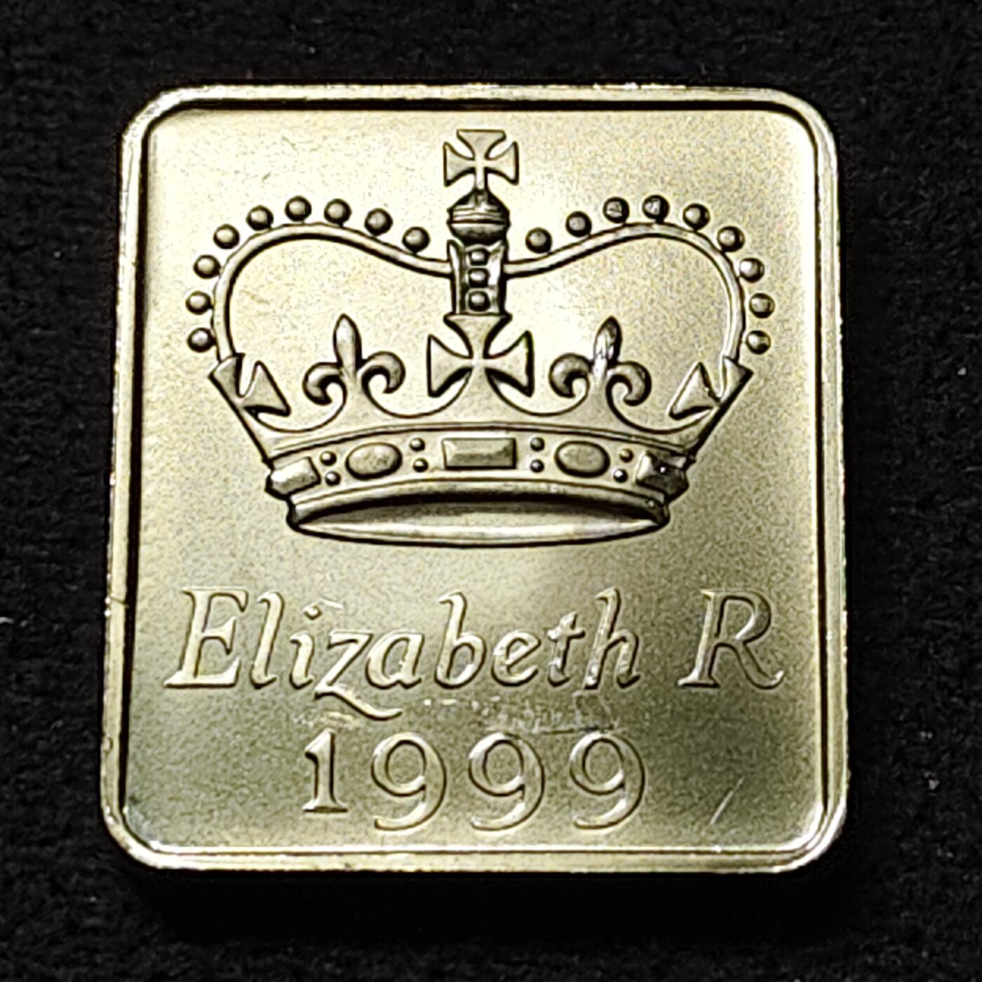 【全场包邮】纯粹捡漏拍478场（免费代拍第15场） 【纪念章】英国1999年皇家造币厂年度铭板纪念章