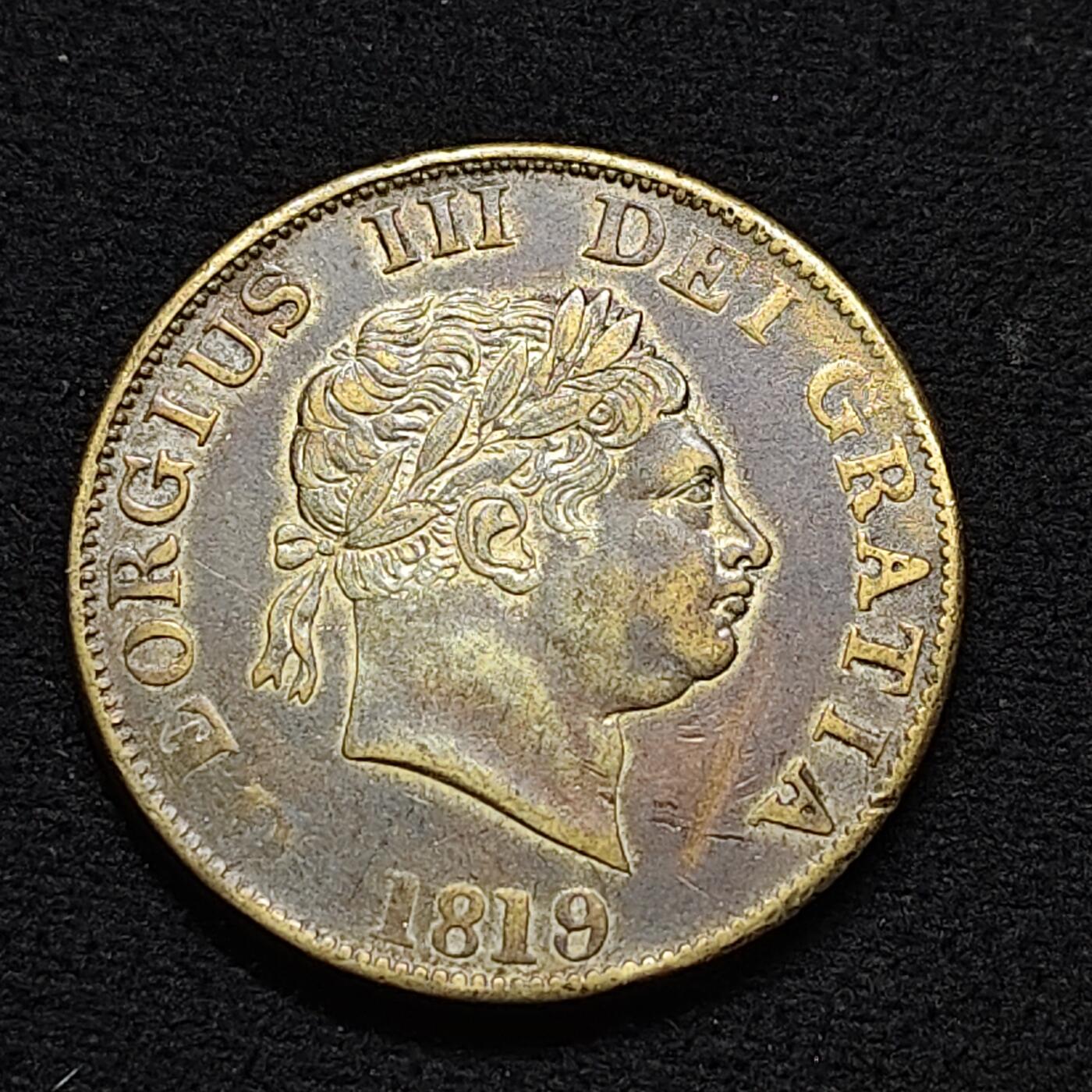 【全场包邮】纯粹捡漏拍478场（免费代拍第15场） 【纪念章】英国1819年乔治三世纪念章