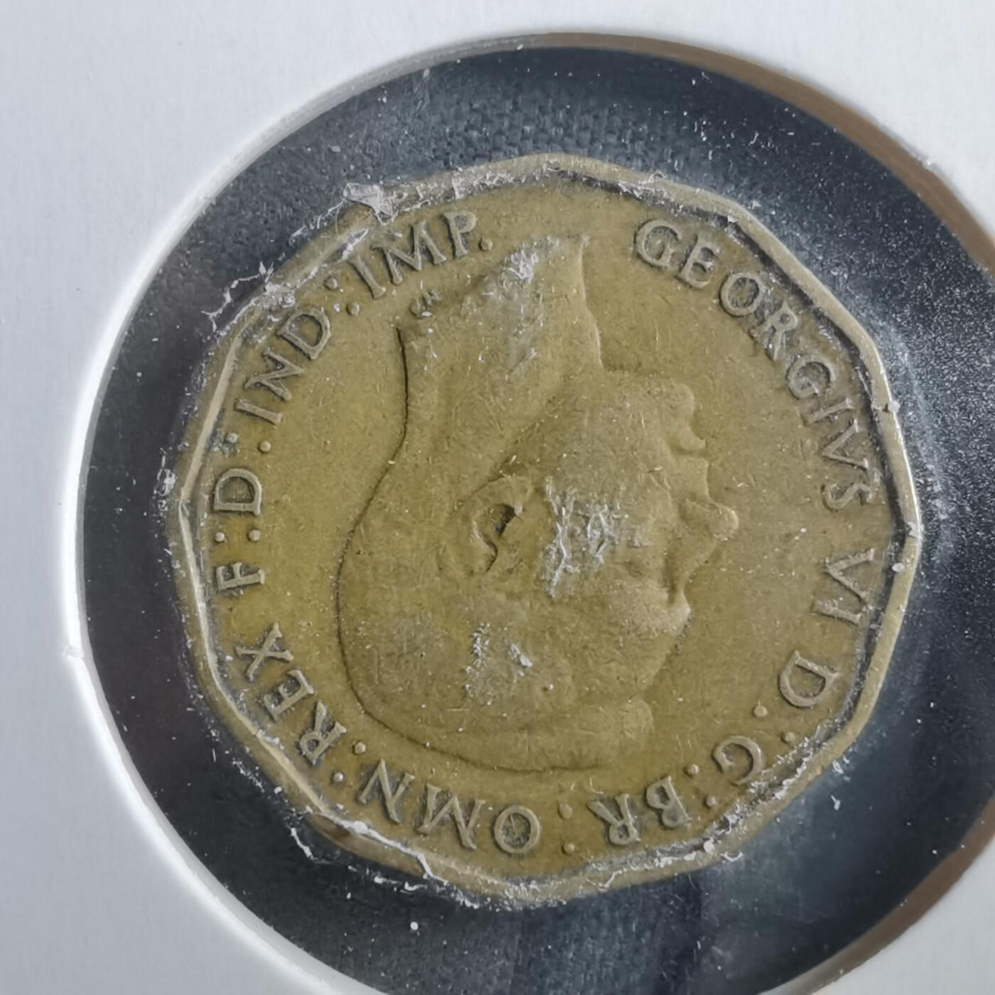 沼泽如烟--第906场 英国1937年3便士