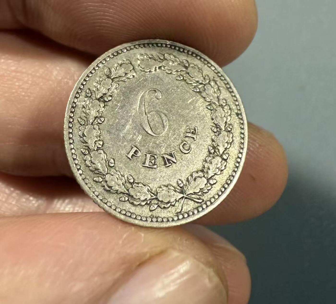 七河·世界币章小拍（总第27期） 稀少！英国.斯塔福德郡代用银币