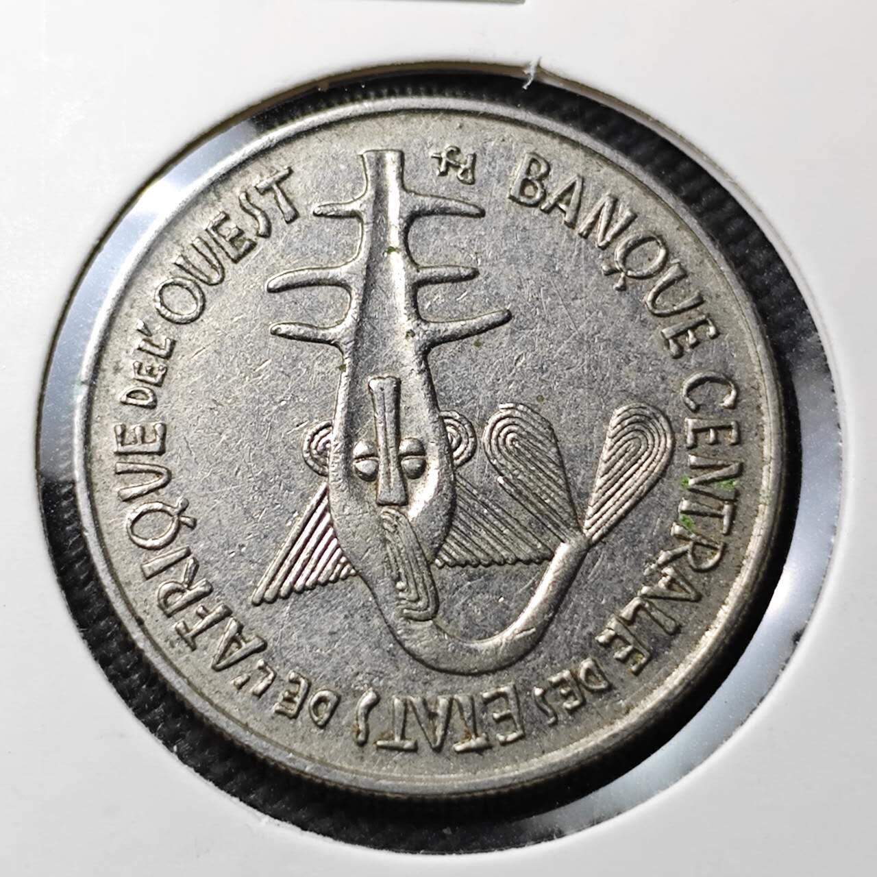 KK钱币收藏小铺  第371场  2月预留时间 周末发货  西非100法郎