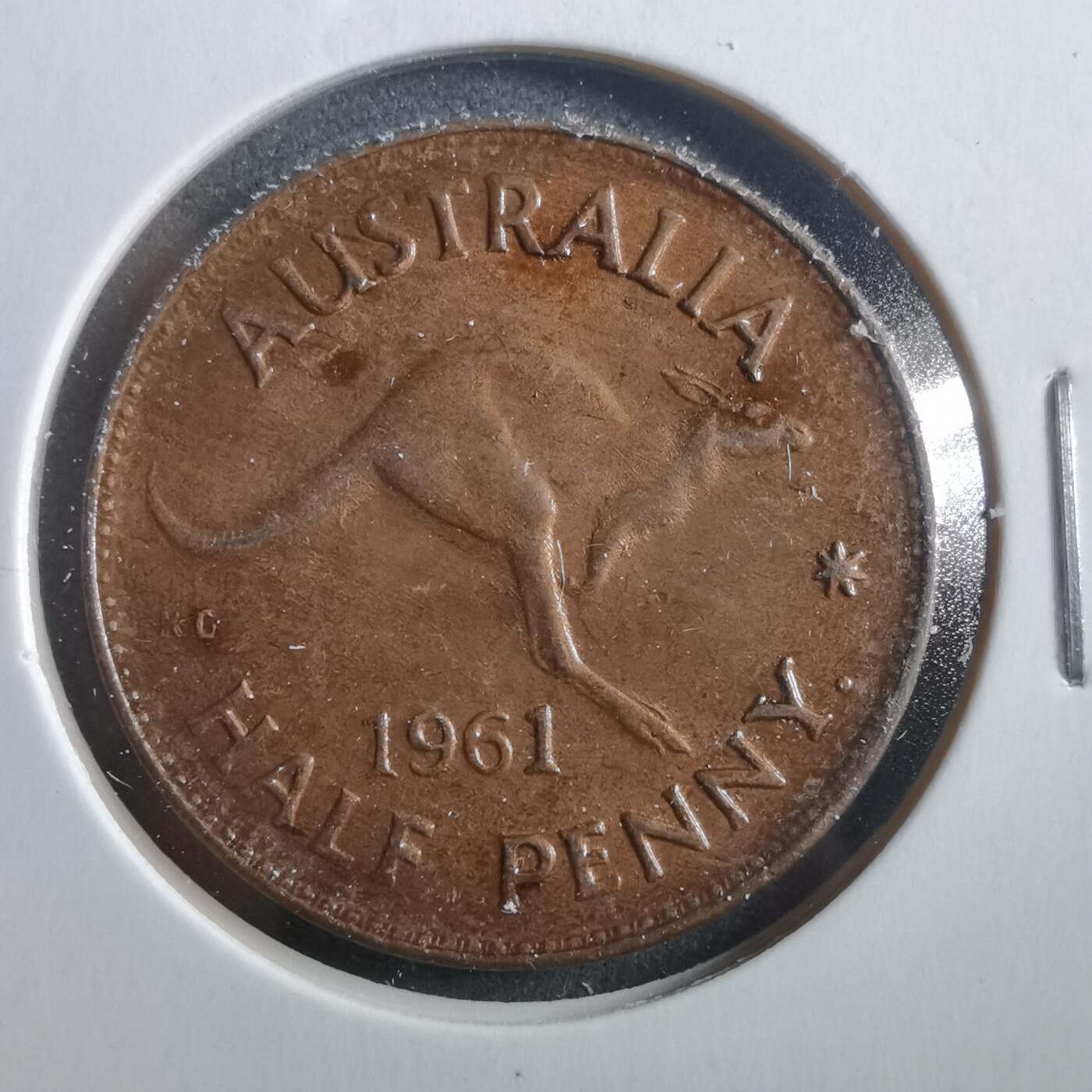 沼泽如烟--第906场 澳大利亚1961年半便士