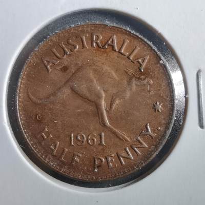 沼泽如烟--第906场 - 澳大利亚1961年半便士