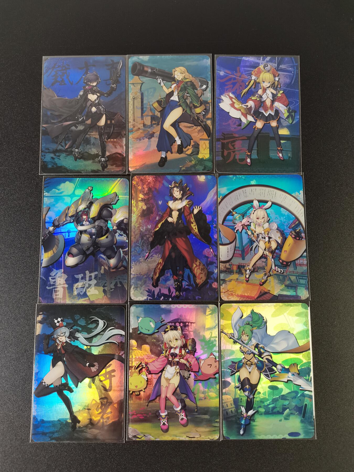 NO.15 好又多金牌大场，双11狂欢继续！每周一站式配齐，方便凑单！（周6晚8点截拍，卖家送拍0抽成！） 玩卡秀卡牌 娘化系列 一套9张 彩闪