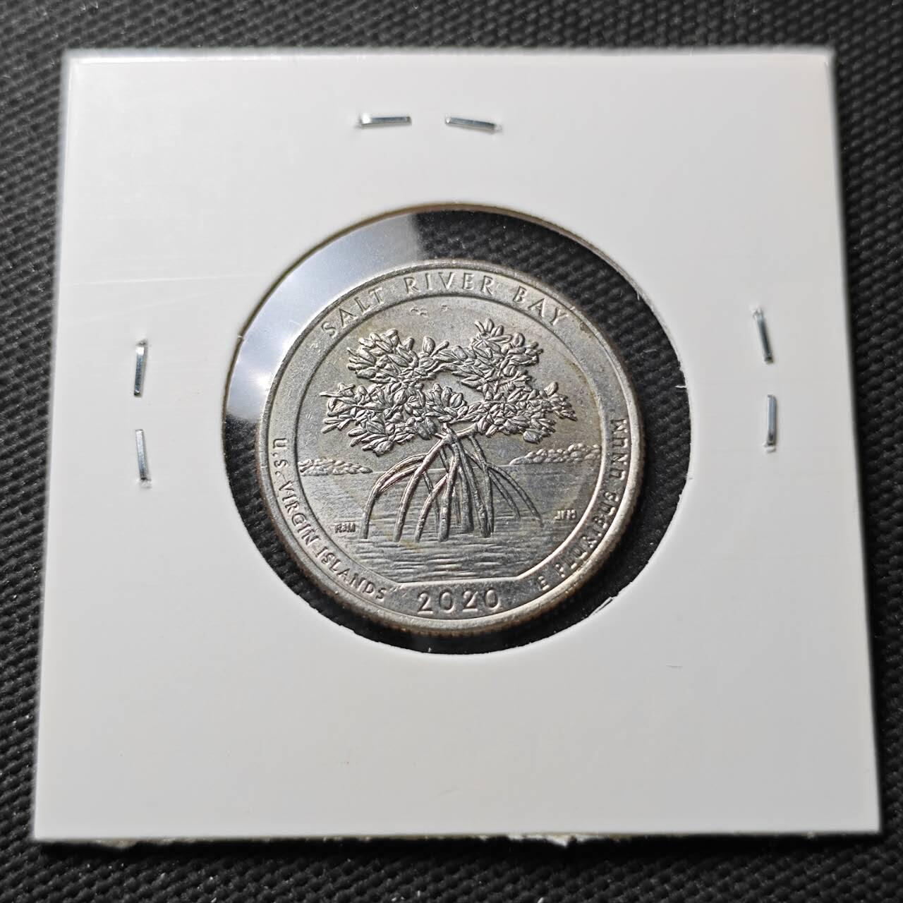 KK钱币收藏小铺  第371场  2月预留时间 周末发货  美国25分纪念币 