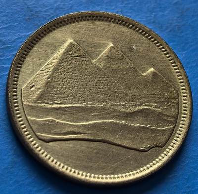 外国优质老铜币银币，周六九点倒数截拍，满百包邮，可寄存半年，喜欢朋友微信扫描二维码可直接参拍 - 埃及1984年2皮阿斯特