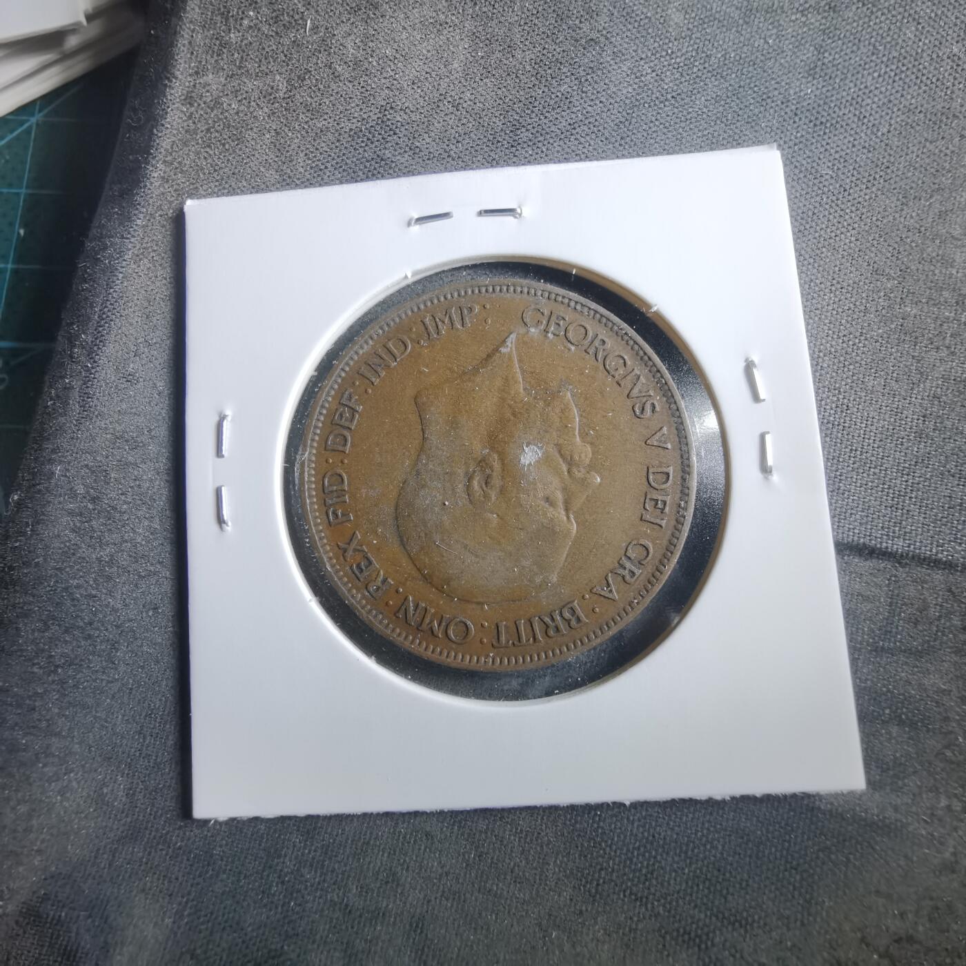 沼泽如烟--第906场 英国1930年1便士