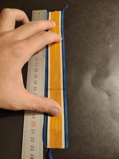 老王徽章第163期 13-15日三场连拍 16日统一发货  13、14日结束后可寄存 - 英国一战纪念绶带 23cm 