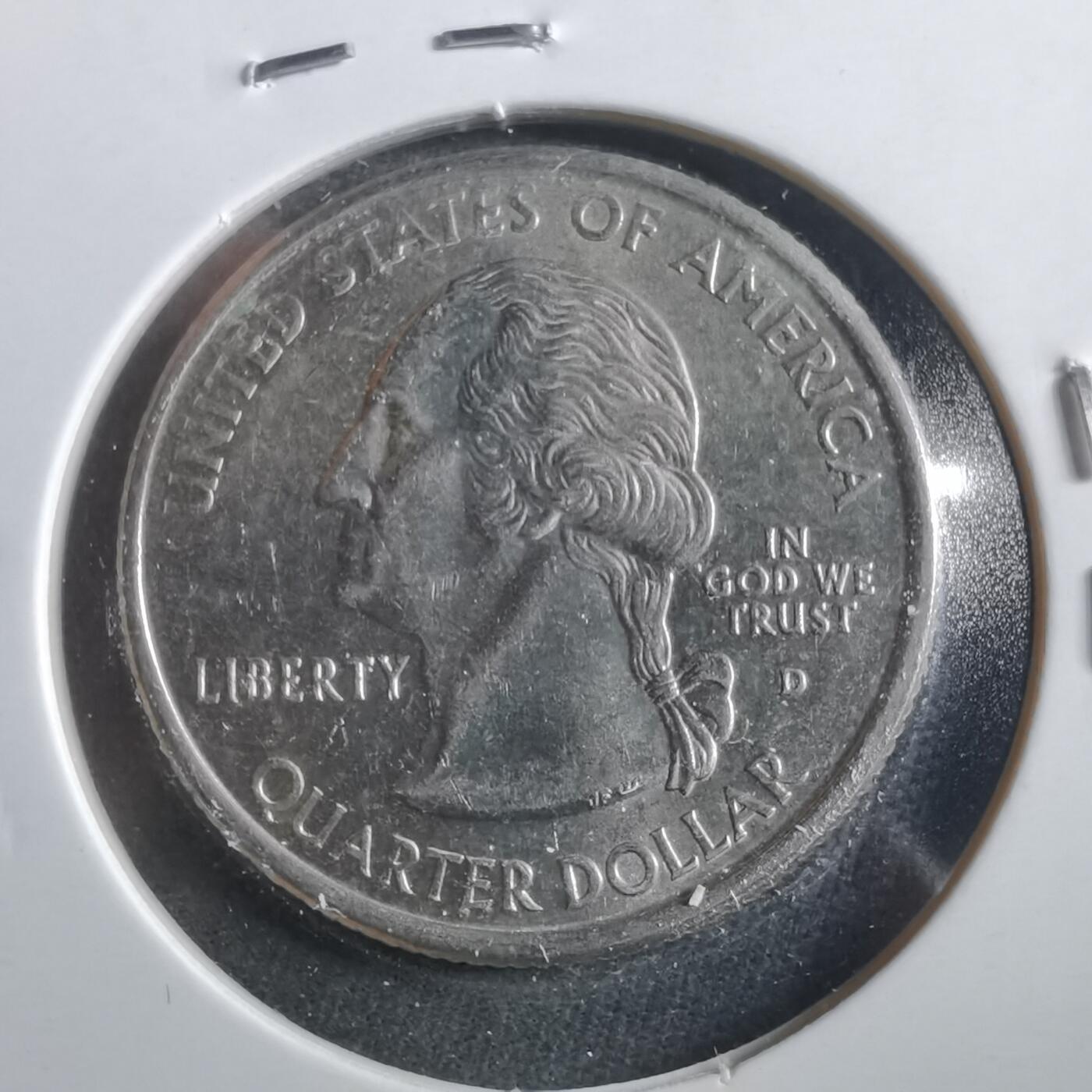 沼泽如烟--第906场 2000年25分纪念币