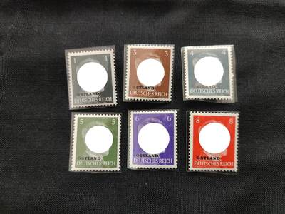 时顺第二十五拍 - 铭记历史，珍爱和平  德三元首头像邮票小面值一组