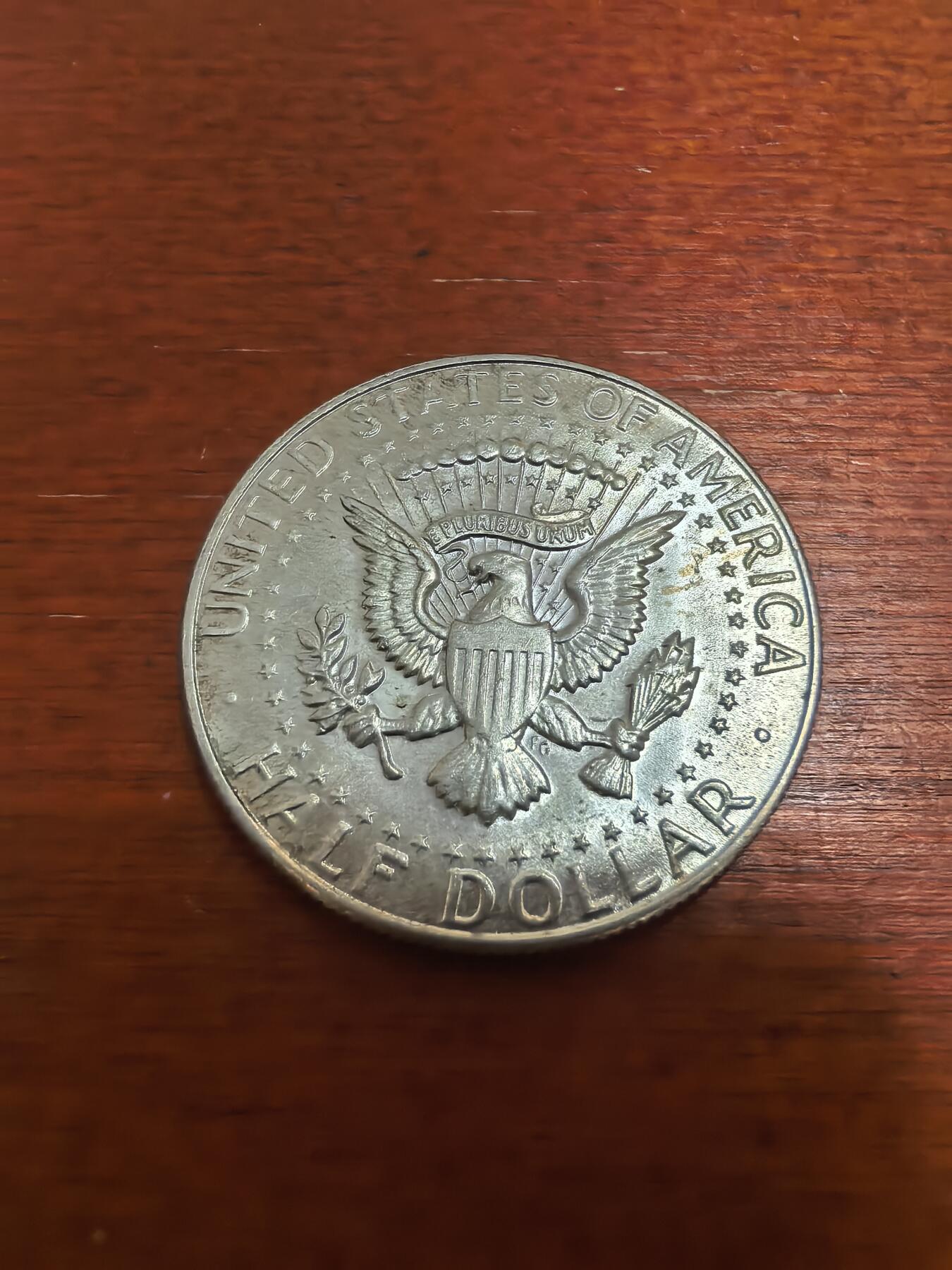 长老汇蛇年精选第七十三场拍卖 1966美国肯尼迪半圆银币，11.5克400银