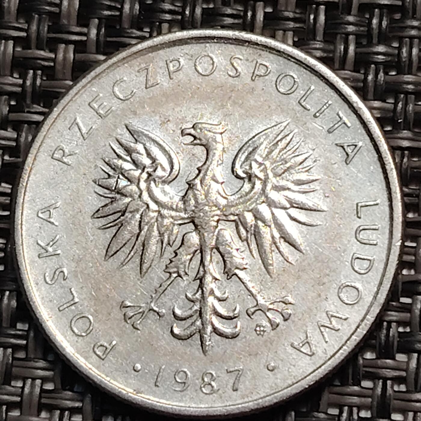 布加迪🐬～世界钱币(上海)🌾第 259 期 /  各国套币和散币 波兰🇵🇱 1987年 10兹罗提