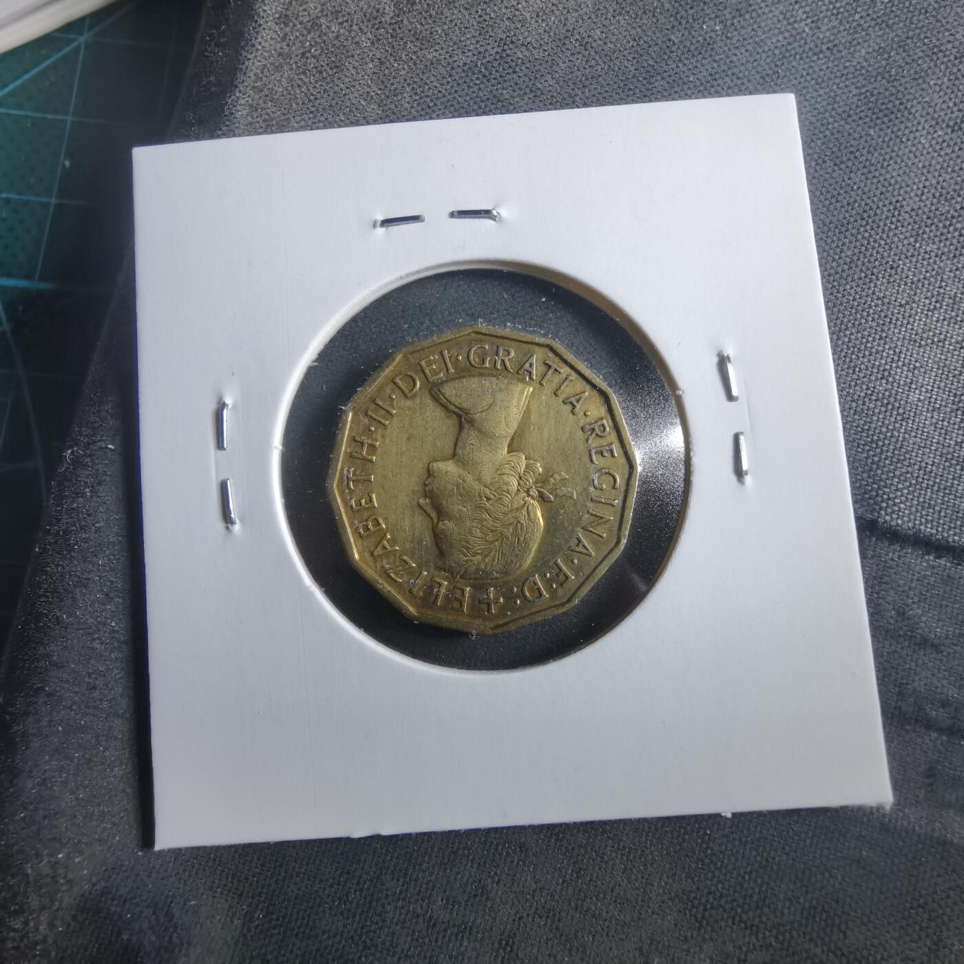 沼泽如烟--第906场 英国1954年3便士