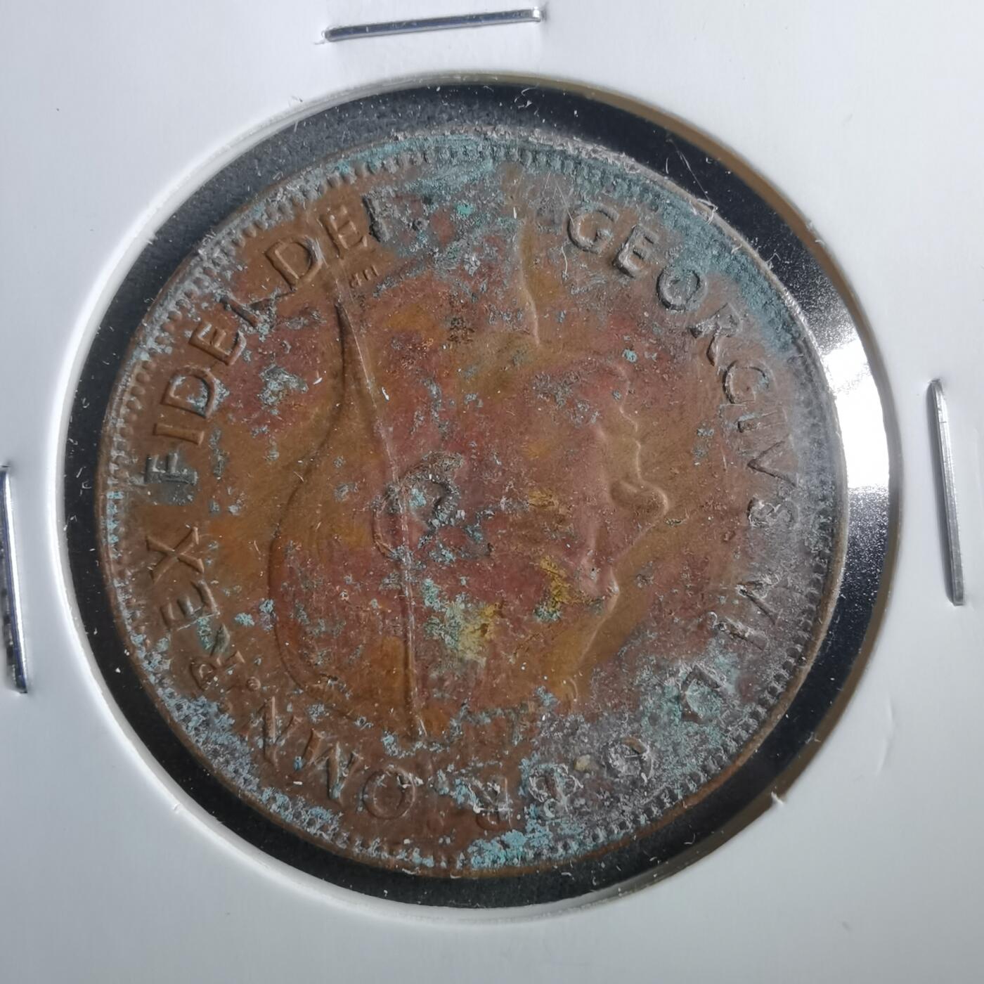 沼泽如烟--第906场 澳大利亚1952年1便士