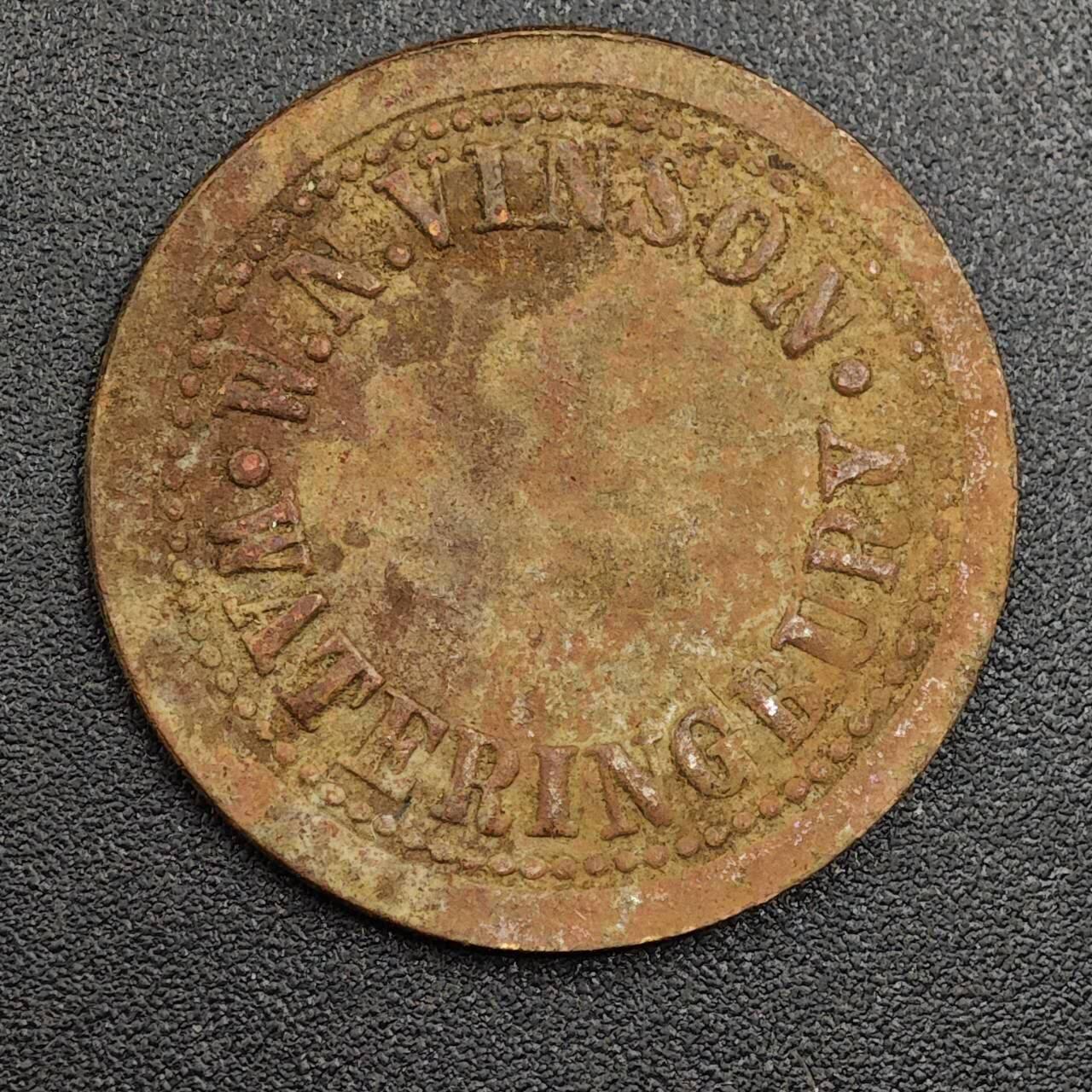 【淘币小摊】限时拍第七百九十七拍  老铜币场  满百包邮可预留两周  周一统一发货  英国1便士铜币代币