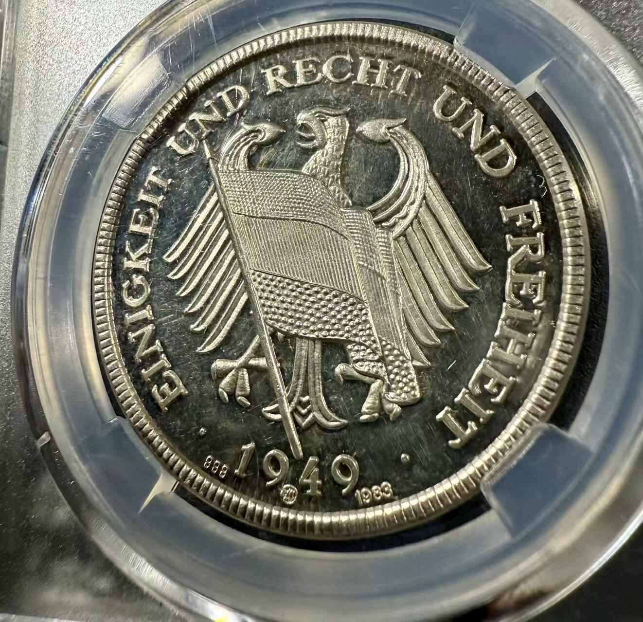 七河·世界币章小拍（总第27期） B第二任西德总理路德维希.艾哈德高浮雕精制纯银纪念章