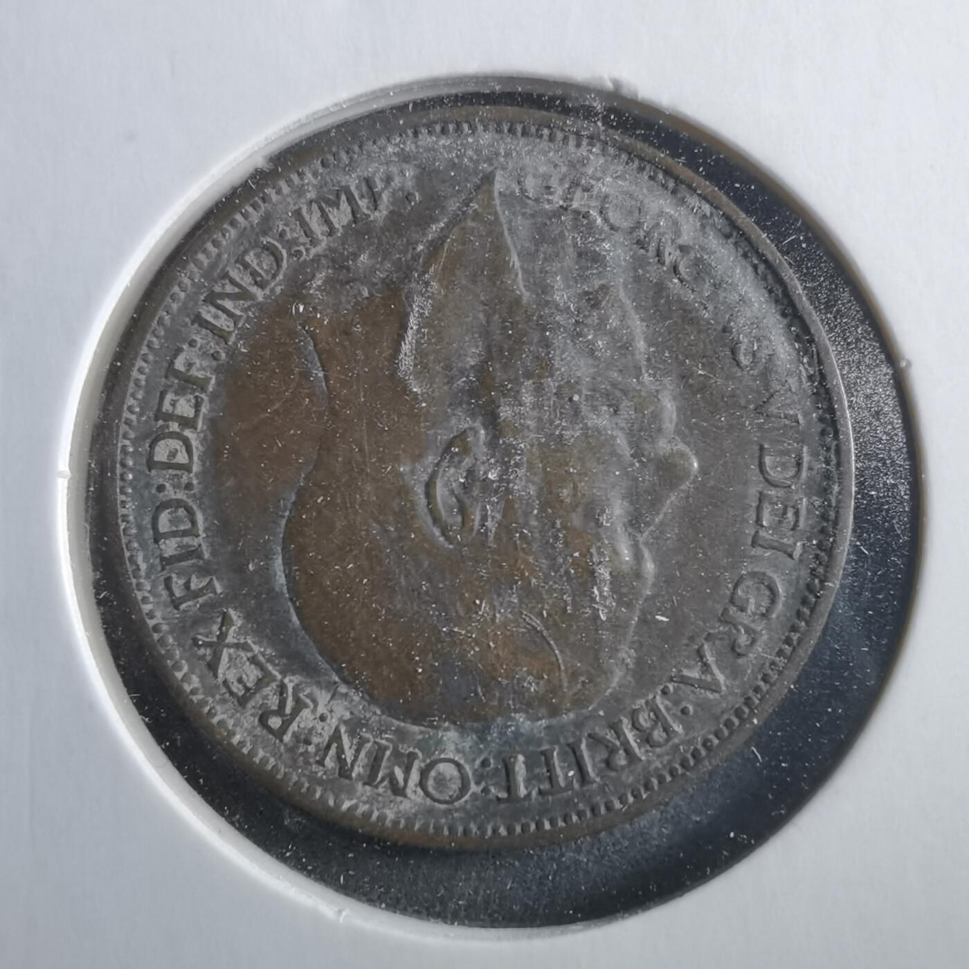 沼泽如烟--第906场 英国1914年半便士