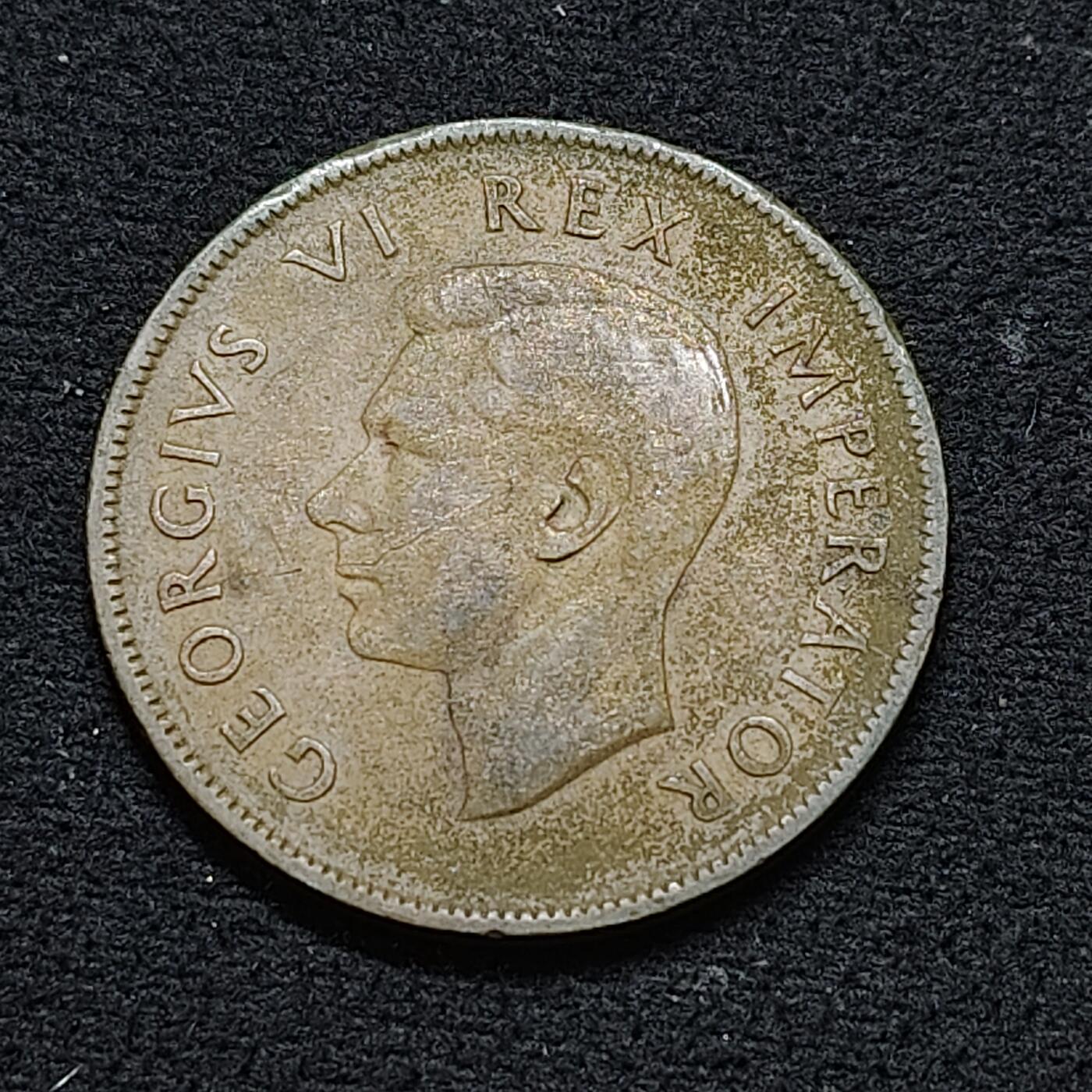 【全场包邮】纯粹捡漏拍478场（免费代拍第15场） 南非1940年乔治六世1便士铜币