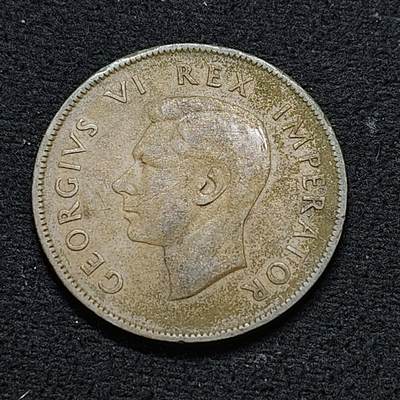 【全场包邮】纯粹捡漏拍478场（免费代拍第15场） - 南非1940年乔治六世1便士铜币