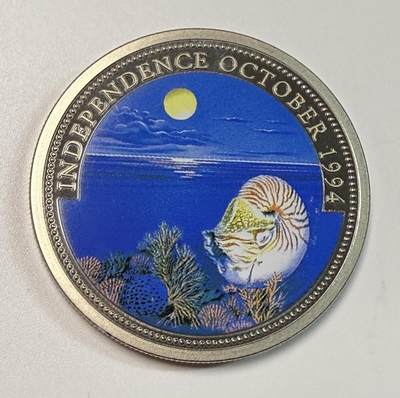 S&S Numismatic世界钱币-拍卖 第116期  - 帕劳1994年 独立 1元彩色纪念币
