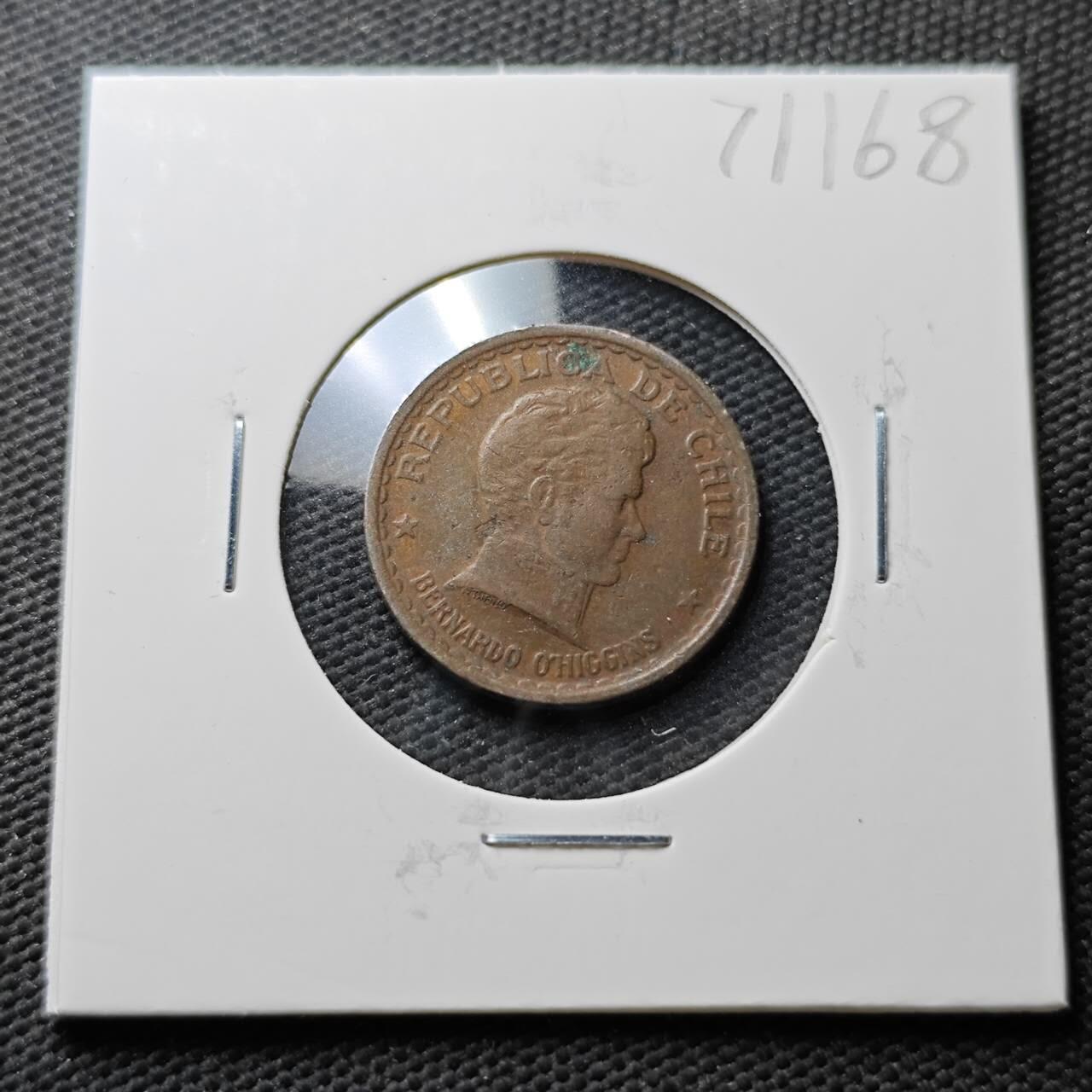 KK钱币收藏小铺  第371场  2月预留时间 周末发货  1942智利50分