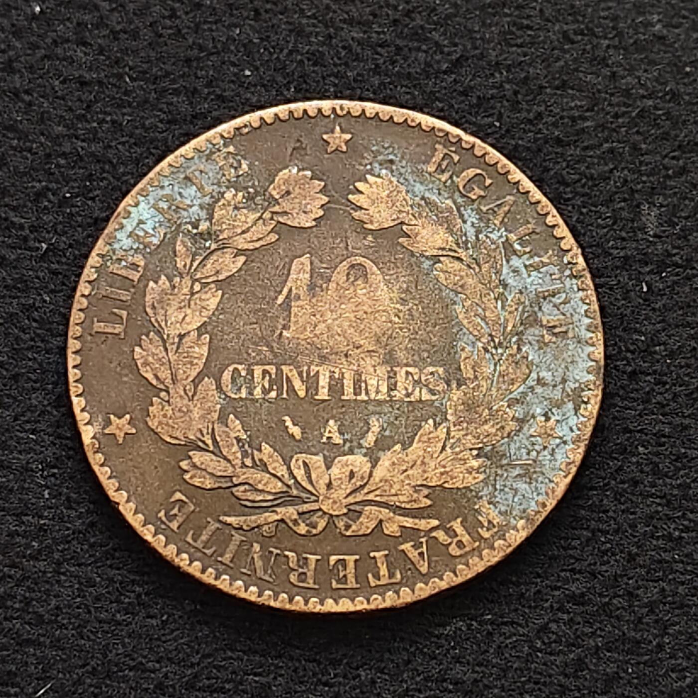 【全场包邮】纯粹捡漏拍478场（免费代拍第15场） 法国1886年女神10分铜币