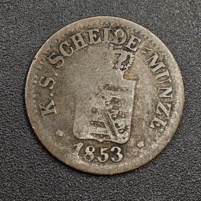 【淘币小摊】限时拍第七百九十七拍  老铜币场  满百包邮可预留两周  周一统一发货  - 德国1853年1格罗申银币