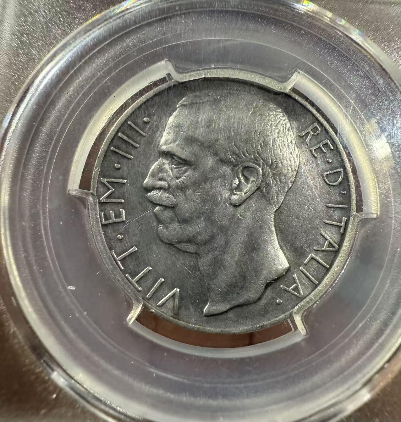 七河·世界币章小拍（总第27期） 意大利王国10里拉银币