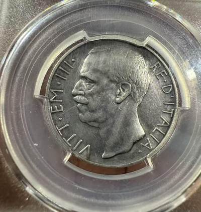 七河·世界币章小拍（总第27期） - 意大利王国10里拉银币