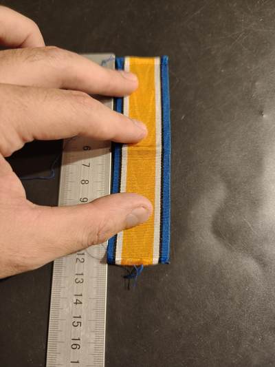 老王徽章第163期 13-15日三场连拍 16日统一发货  13、14日结束后可寄存 - 英国一战纪念绶带 12cm 