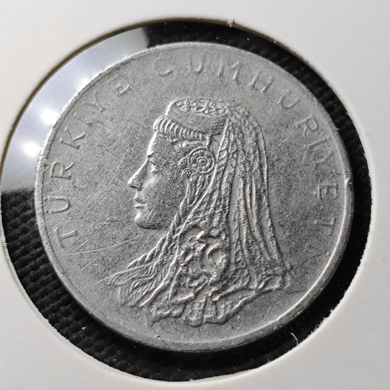 KK钱币收藏小铺  第371场  2月预留时间 周末发货  土耳其50库鲁