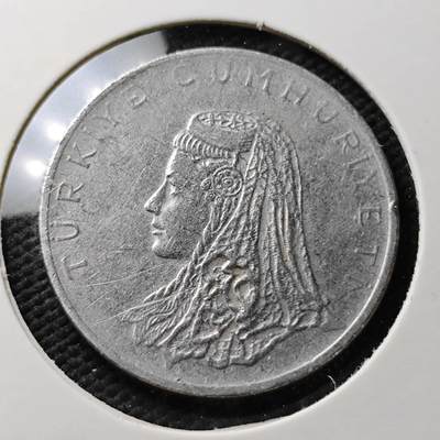 KK钱币收藏小铺  第371场  2月预留时间 周末发货 -  土耳其50库鲁