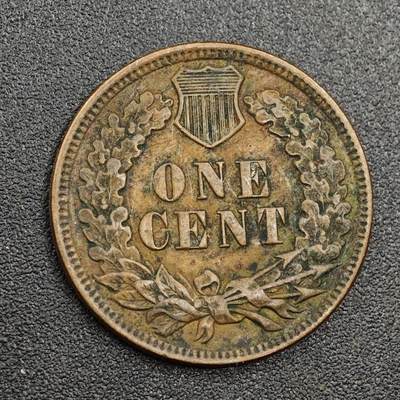 【淘币小摊】限时拍第七百九十七拍  老铜币场  满百包邮可预留两周  周一统一发货  - 美国1907年印第安一分