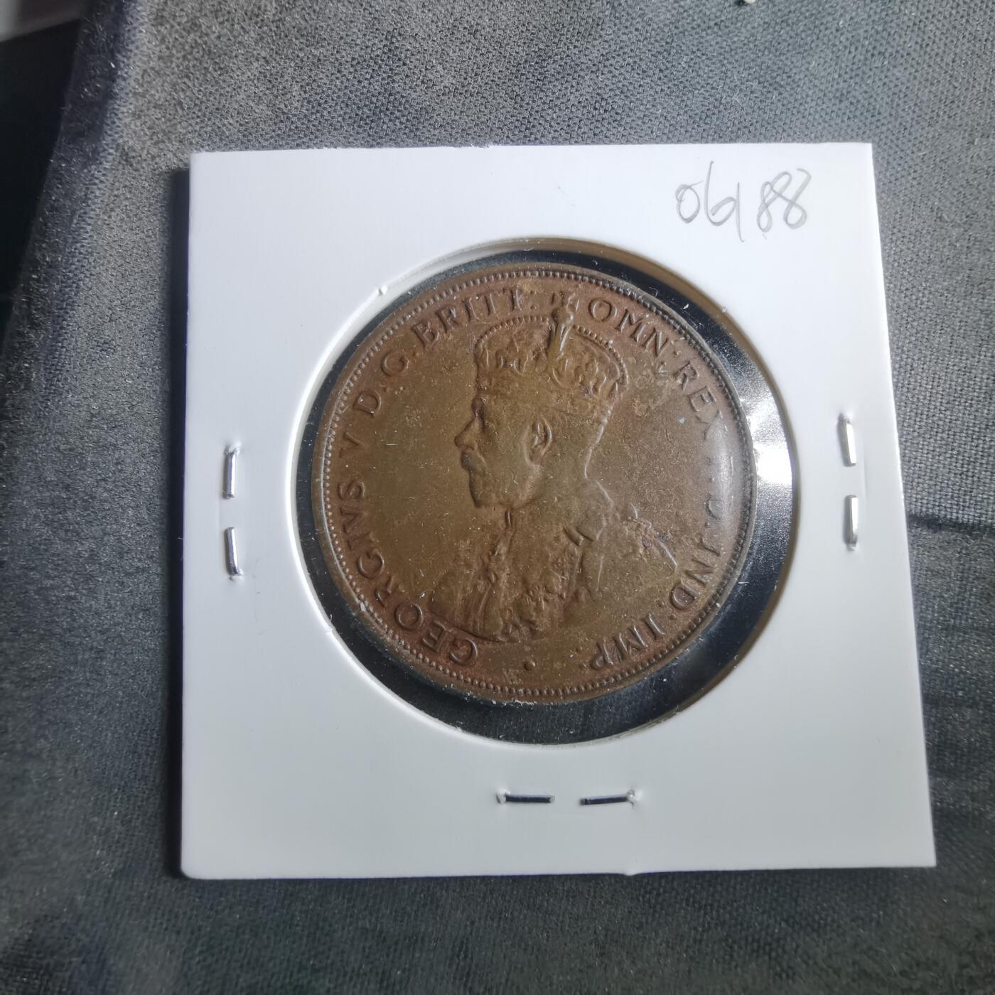 沼泽如烟--第906场 澳大利亚1928年1便士