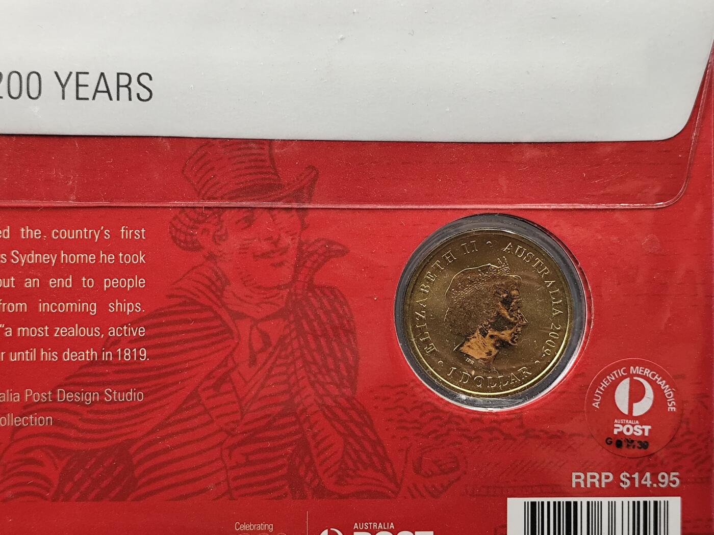 11月13日奖章钱币专场（今晚继续更新） 澳大利亚邮政百年纪念币 原卡册