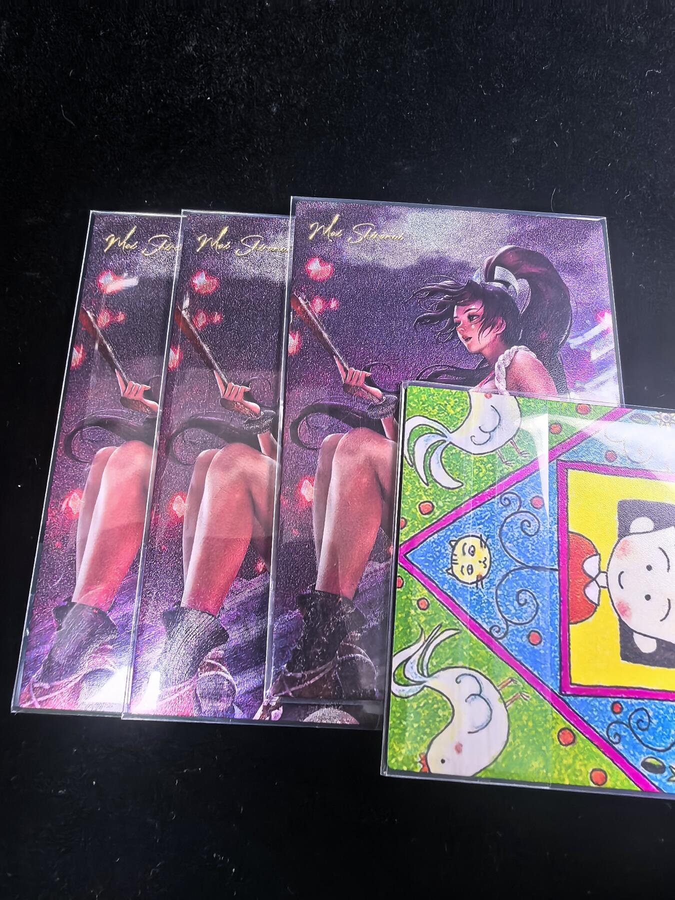 无佣金 不寄存 不收拍 链接少 我只是一个小小的卡牌收藏玩家   需要多宫大佬请私聊 部分卡牌设有底价（不想玩的那么累，即使有底价也会比市场价便宜的多，懂的自然懂） 拒绝小号抬价 大家放心拍 所有拍品部分套有卡膜 部分卡牌多宫 自制卡牌 不包厂瑕 放大镜 品控 勿拍 流拍商品会循环 感谢大家支持 留个关注 不定时上新 谢谢 藏无缺卡牌 不知火舞粗闪三宫