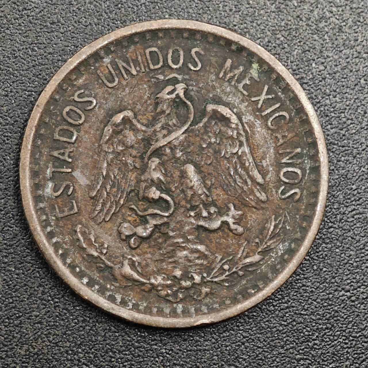 【淘币小摊】限时拍第七百九十七拍  老铜币场  满百包邮可预留两周  周一统一发货  墨西哥1906年1分铜币