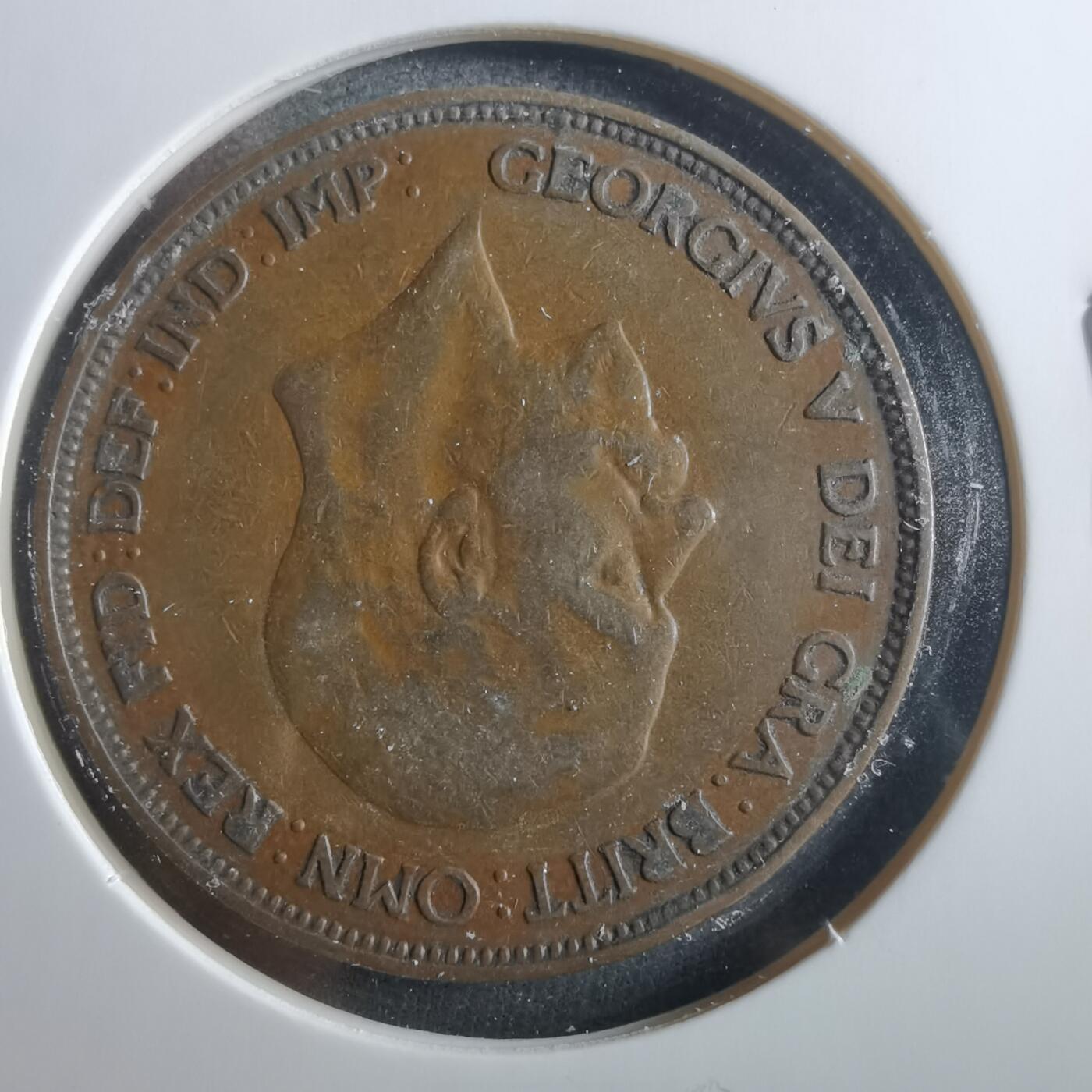 沼泽如烟--第906场 英国1936年1便士