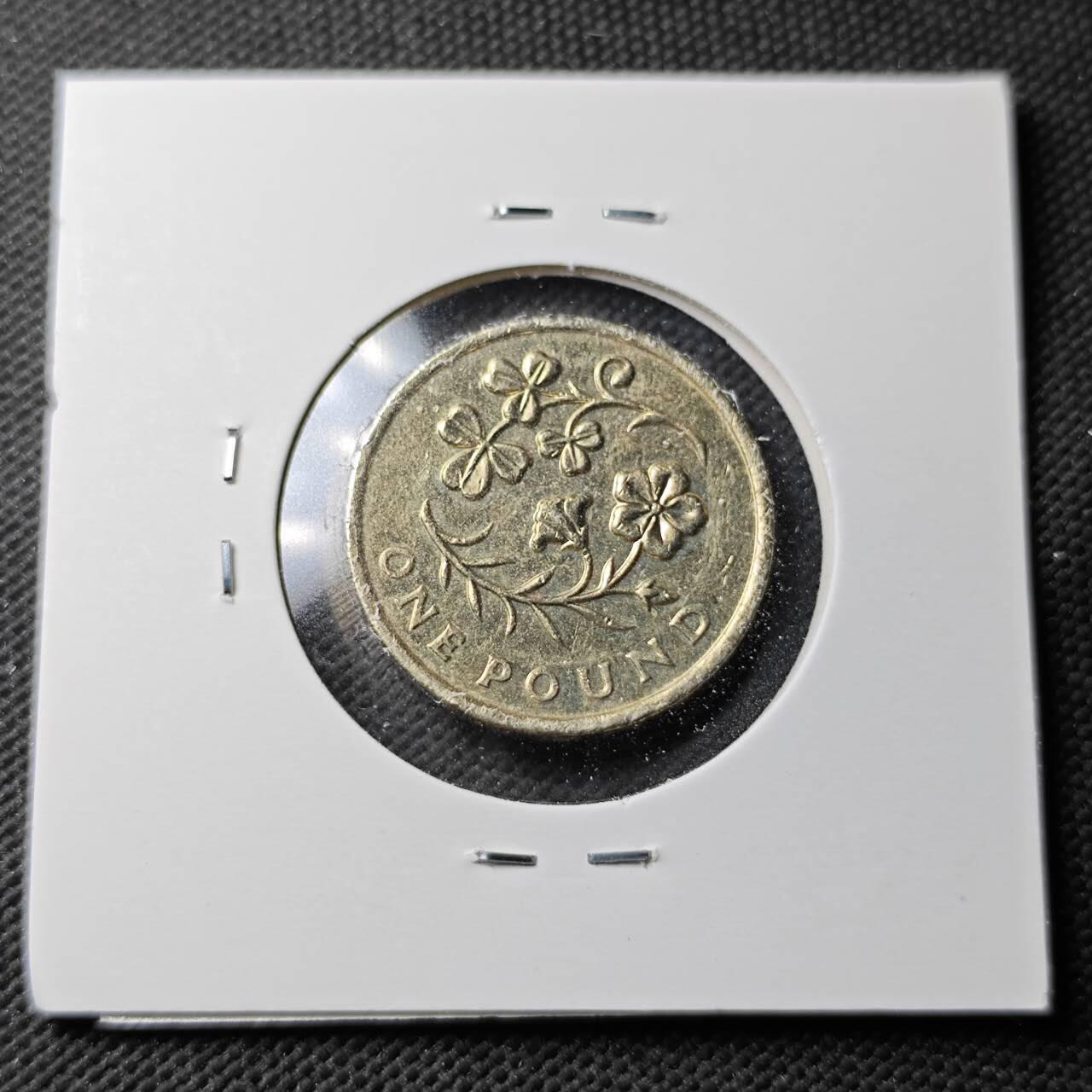 KK钱币收藏小铺  第371场  2月预留时间 周末发货 2014 英国1镑