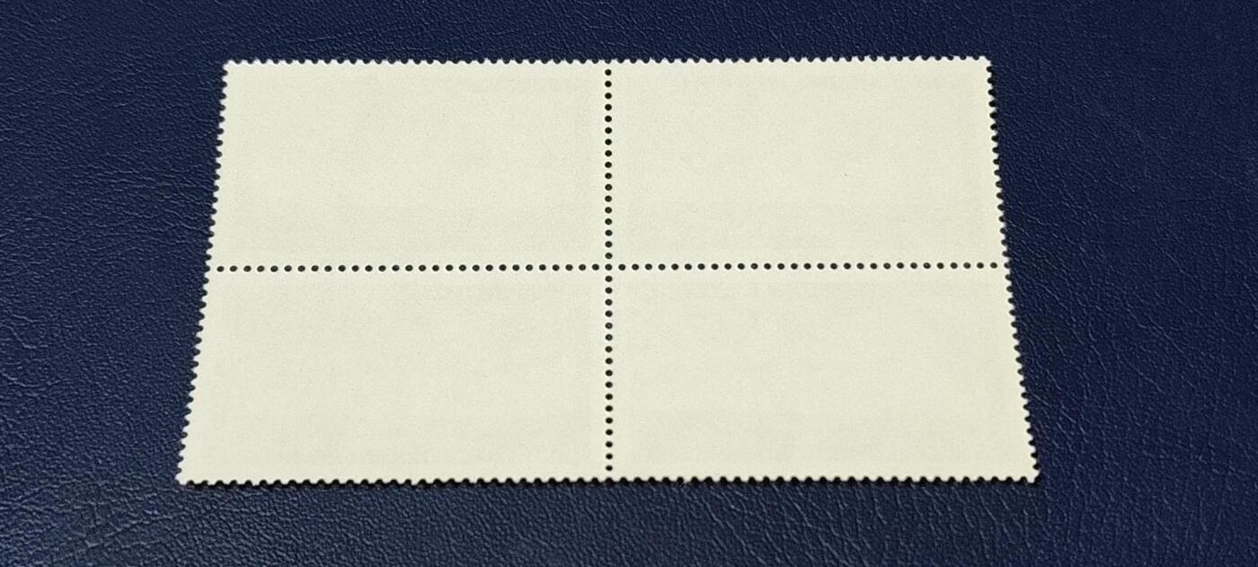 德国邮票专场，都是四方联 德国邮票四方联一张，1978年发行， 飞艇。品相如图