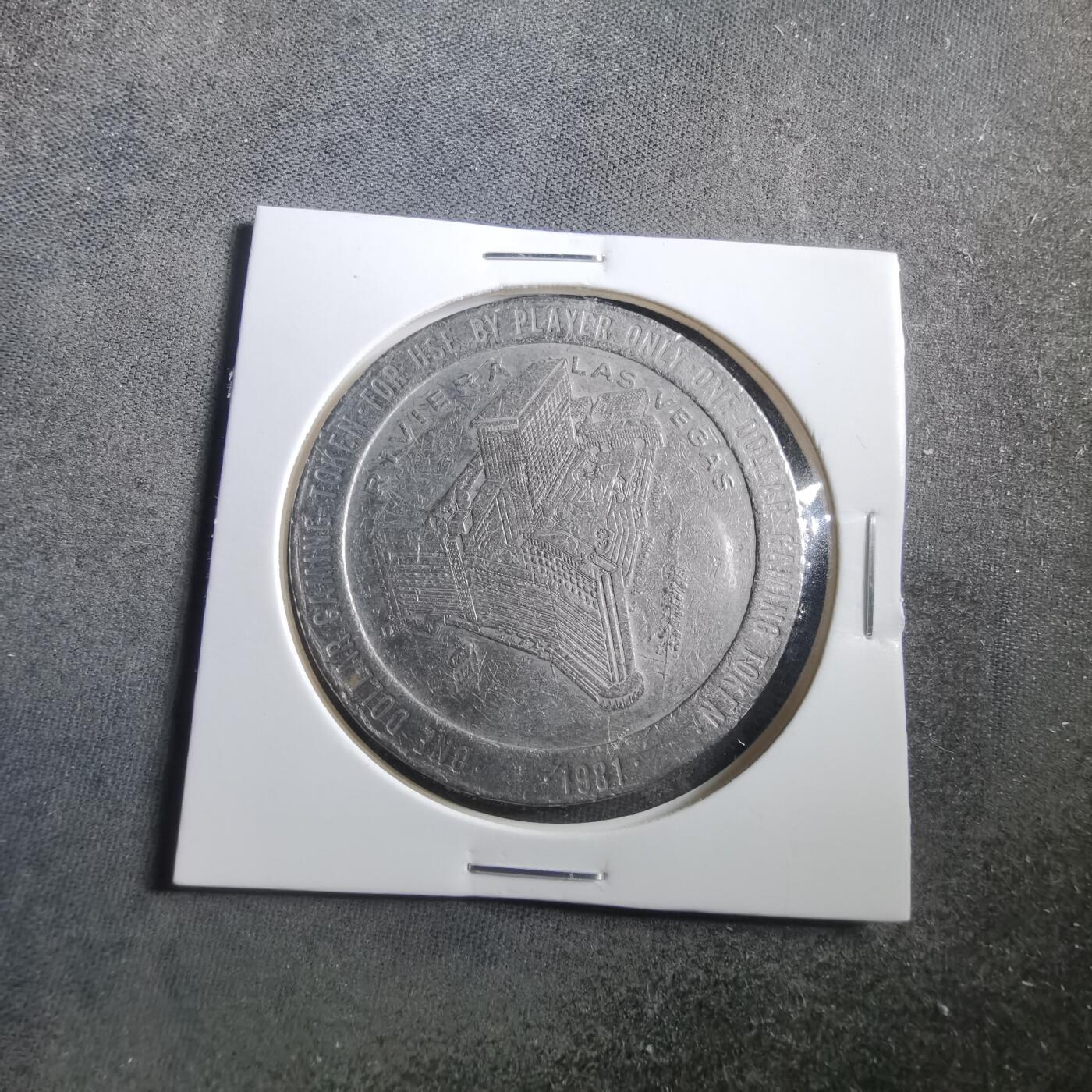 沼泽如烟--第906场 拉斯维斯加1981年一元代币