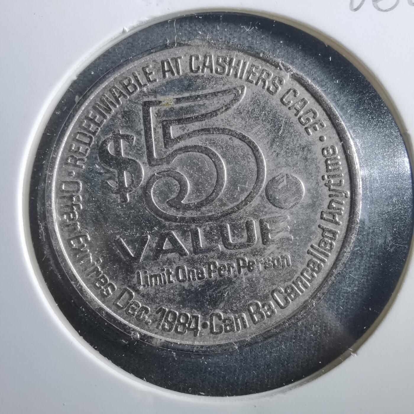 沼泽如烟--第906场 1984年5元代币