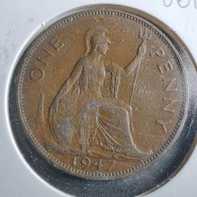 沼泽如烟--第906场 - 英国1947年1便士