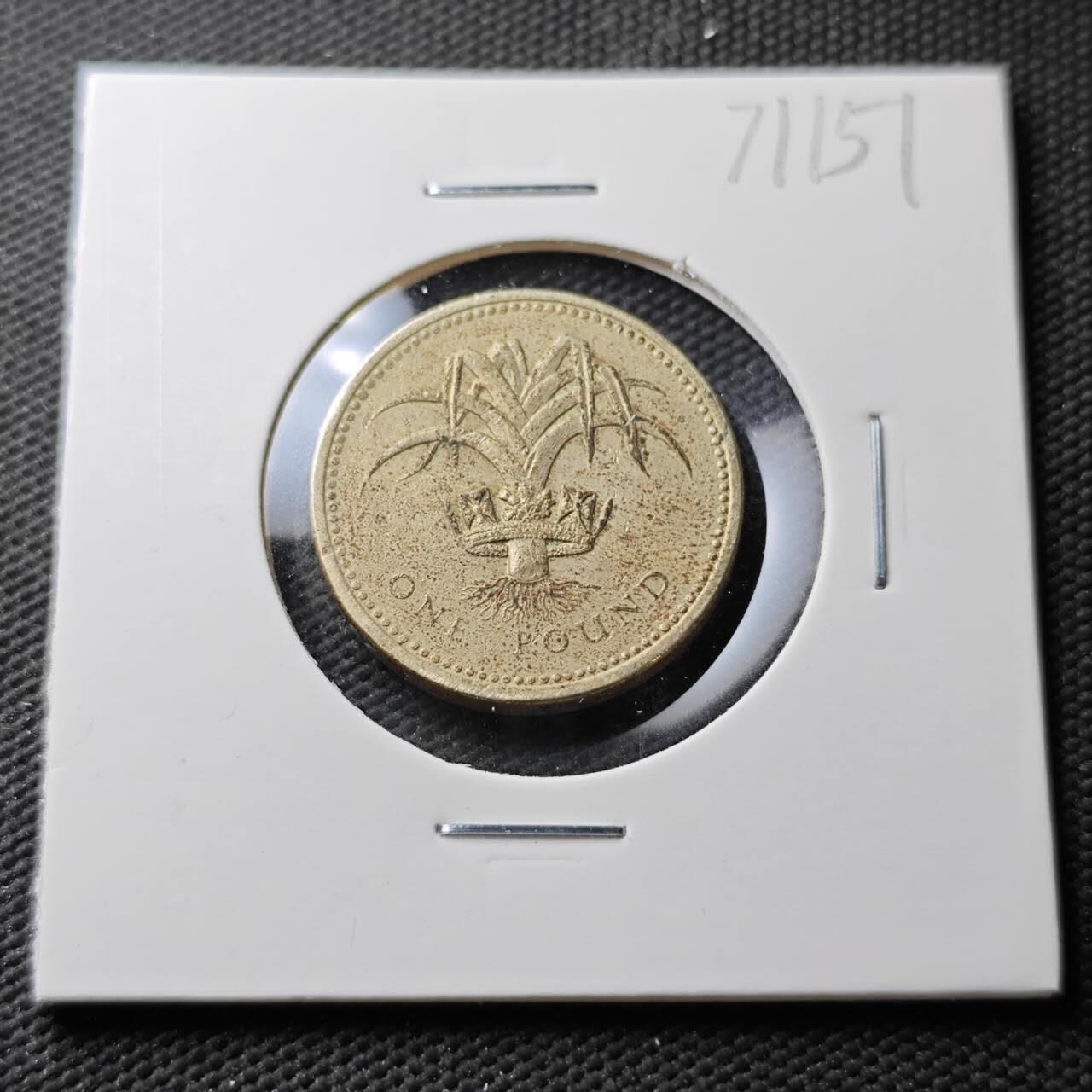 KK钱币收藏小铺  第371场  2月预留时间 周末发货  英国1镑