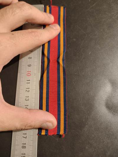 老王徽章第163期 13-15日三场连拍 16日统一发货  13、14日结束后可寄存 - 英国二战缅甸之星绶带    17cm 