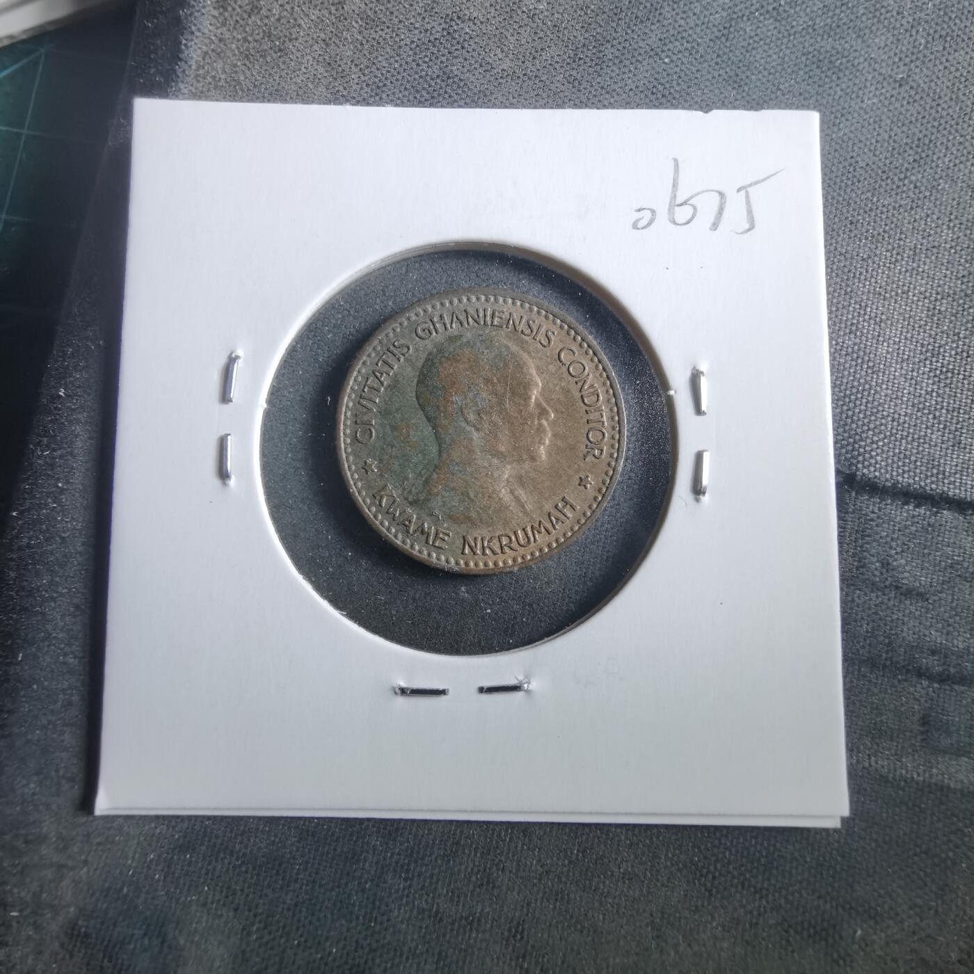 沼泽如烟--第906场 加纳1958年半便士