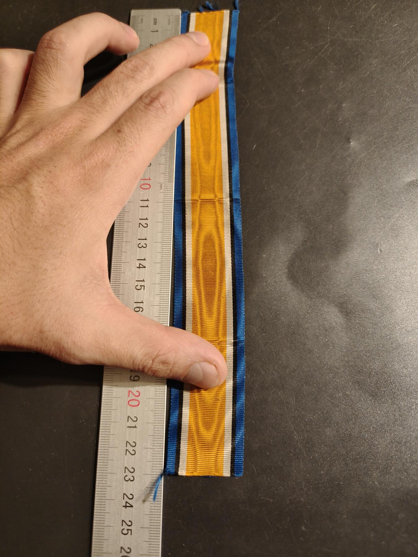 老王徽章第163期 13-15日三场连拍 16日统一发货  13、14日结束后可寄存 英国一战纪念绶带 23cm 