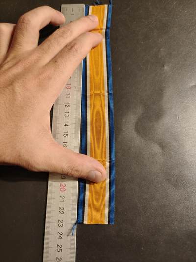 老王徽章第163期 13-15日三场连拍 16日统一发货  13、14日结束后可寄存 - 英国一战纪念绶带 23cm 