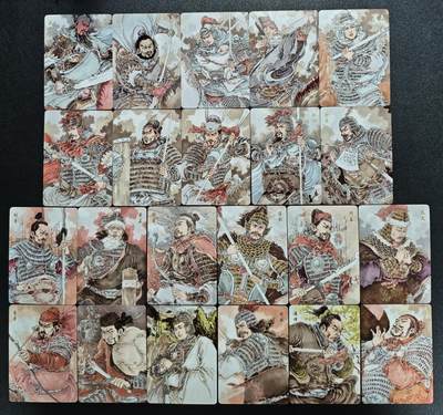 天玑星卡拍第140期《11.20周四截拍》持续收拍收评中 满赠卡需备注 - 超吉梦 五虎上将+五子良将+东吴十二虎臣 普卡 二十二张