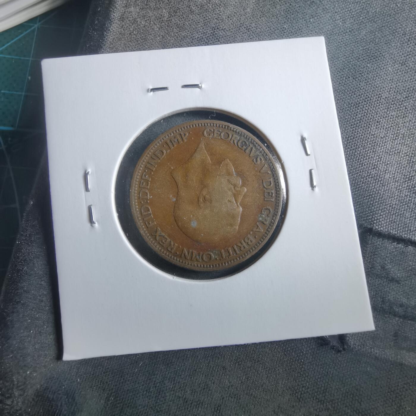 沼泽如烟--第906场 英国1936年半便士